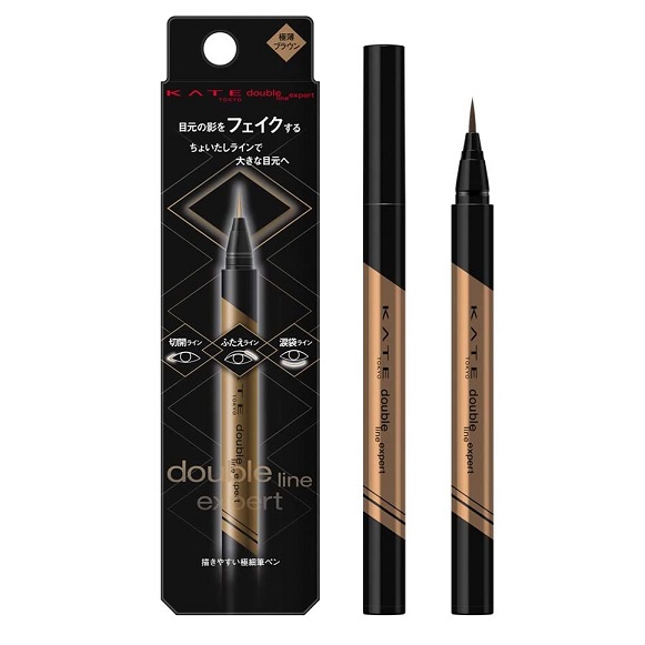 ケイト ダブルラインエキスパート 極薄ブラウン