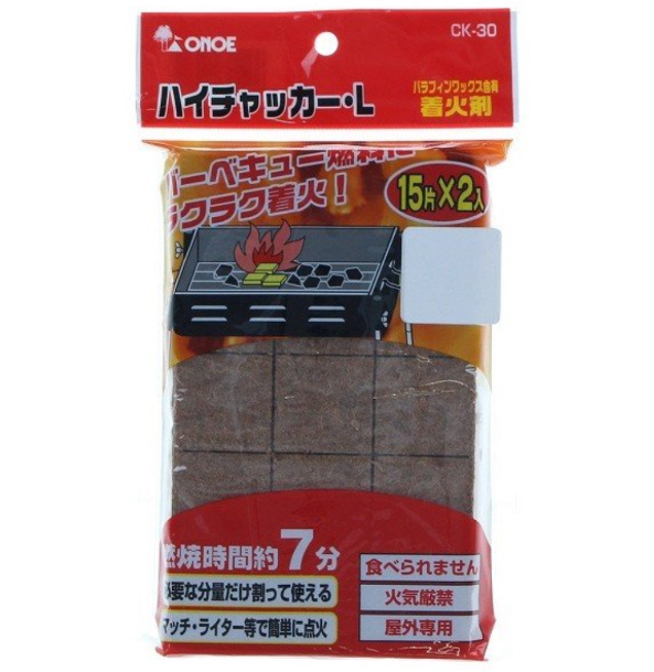 尾上製作所（ONOE） 着火剤 15片×2 CK-30