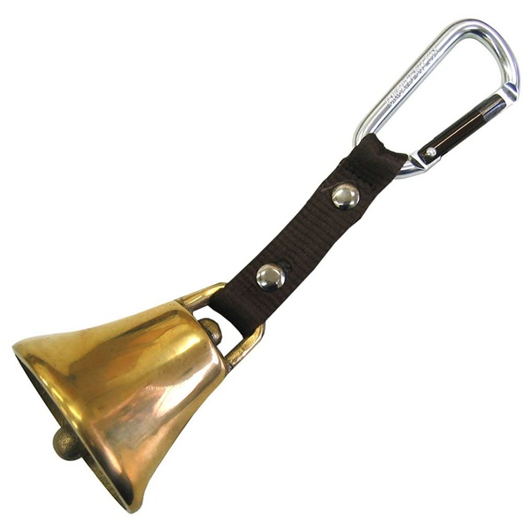 冒険倶楽部 山菜取り・山歩き用 熊ベル 大 カラビナ付 AY-12