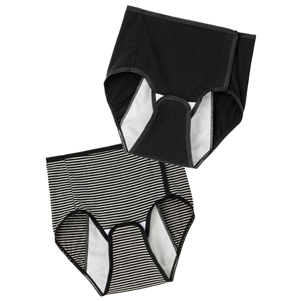 エンジェリーベ 全開 産褥ショーツ 24731 2枚組