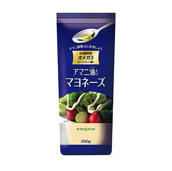 オーマイ アマ二油入り マヨネーズ 200g×2
