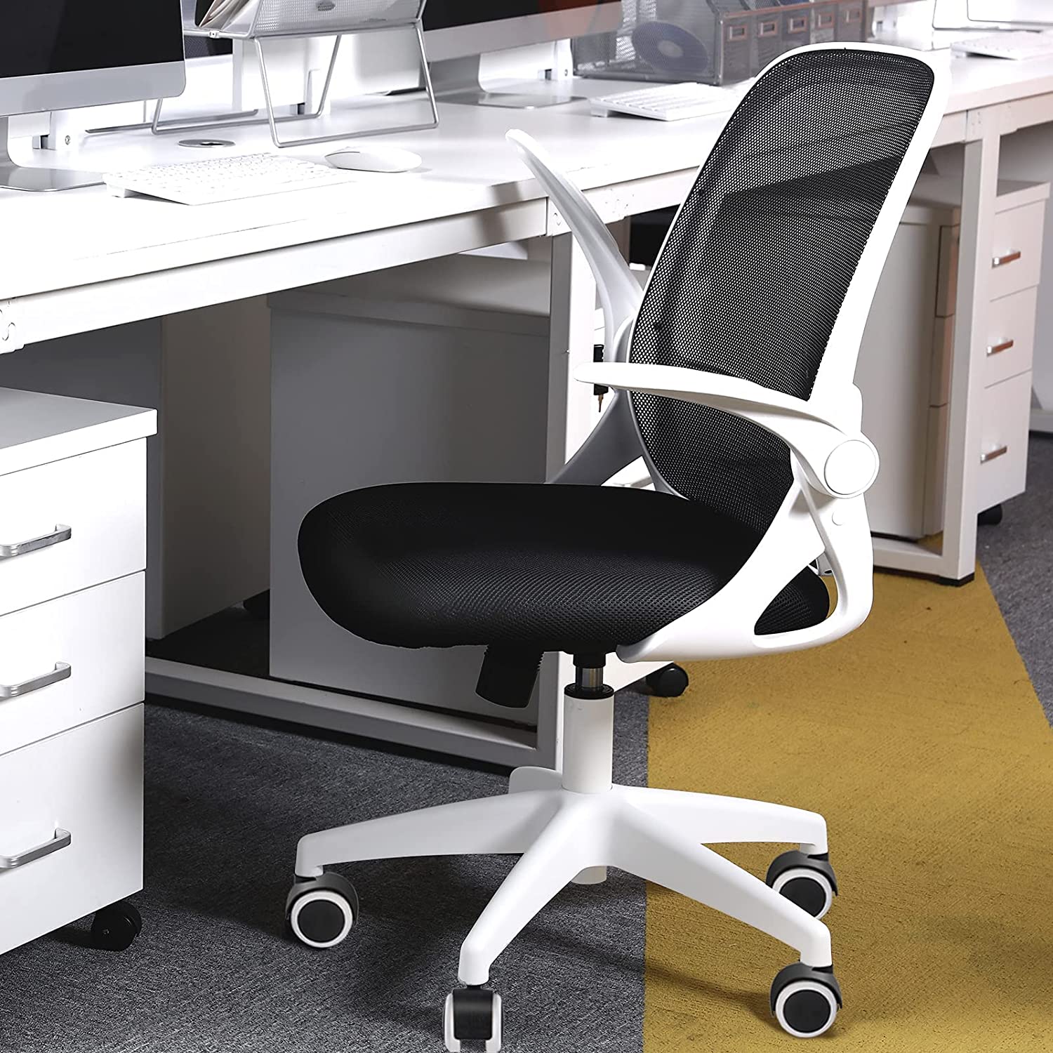 KERDOM デスクチェア ホワイト KD933-White