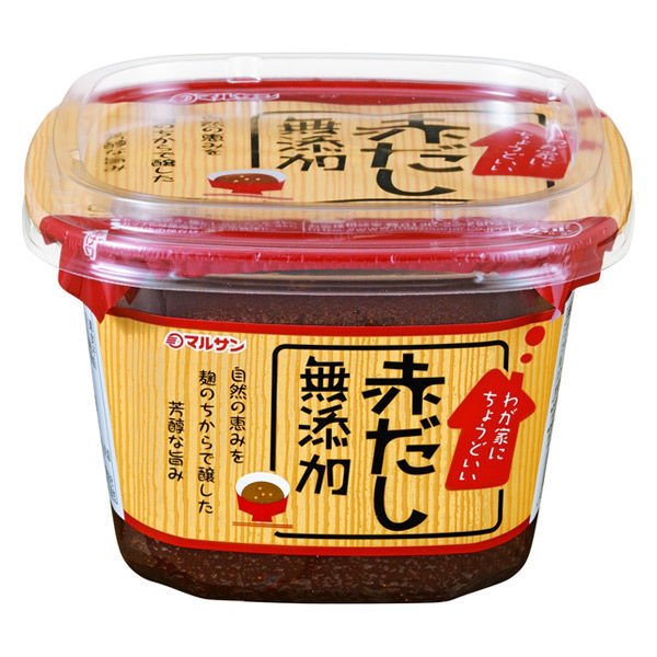 マルサンアイ 無添加赤だし味噌 4901033110444
