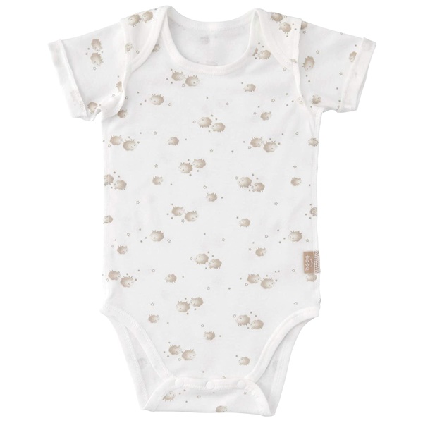 ワコールベビー ベビーインナー 肌着 ロンパース 半袖 日本製 かぶりタイプ BGS497