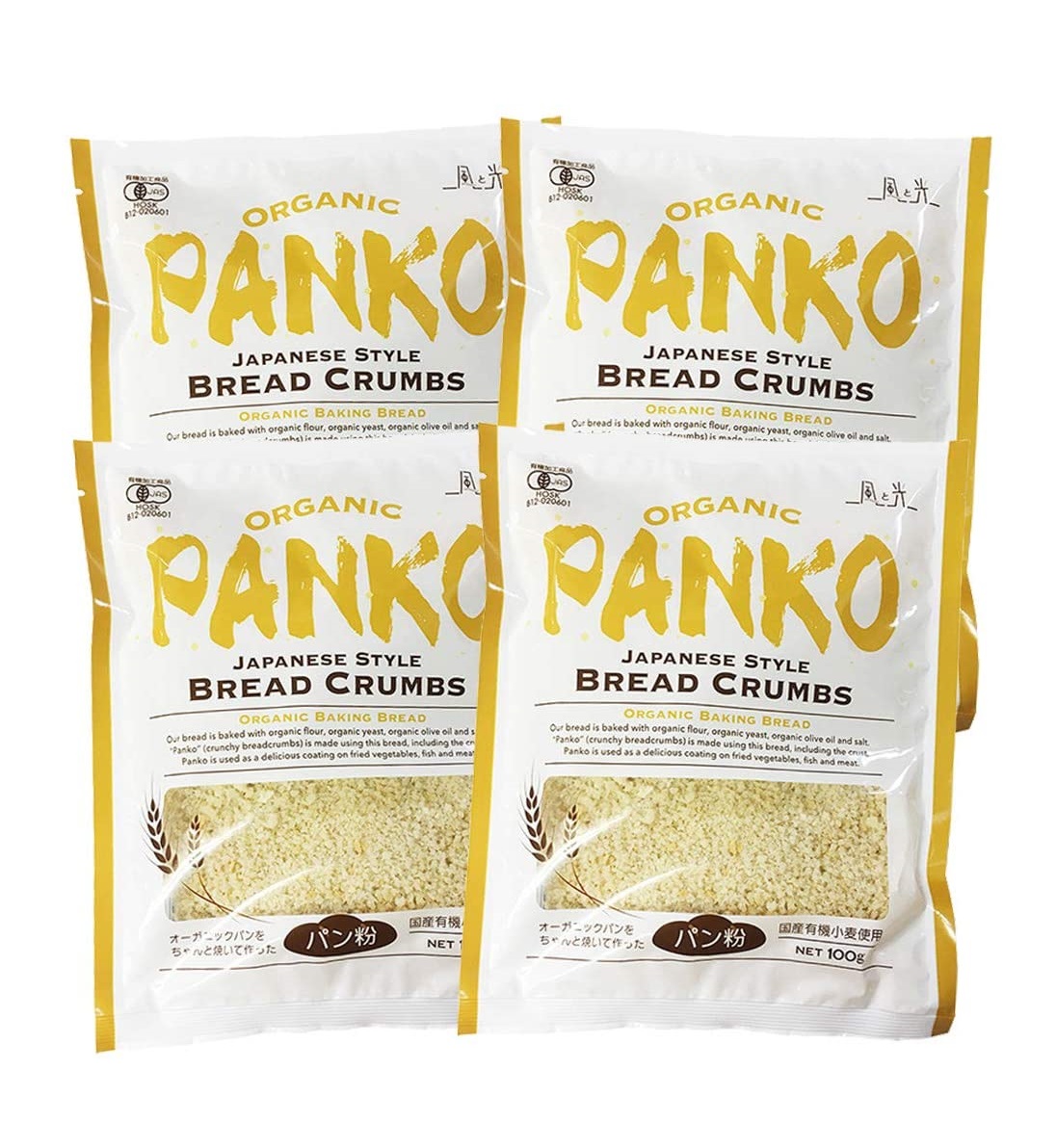 風と光 オーガニックパン粉 4560342330235