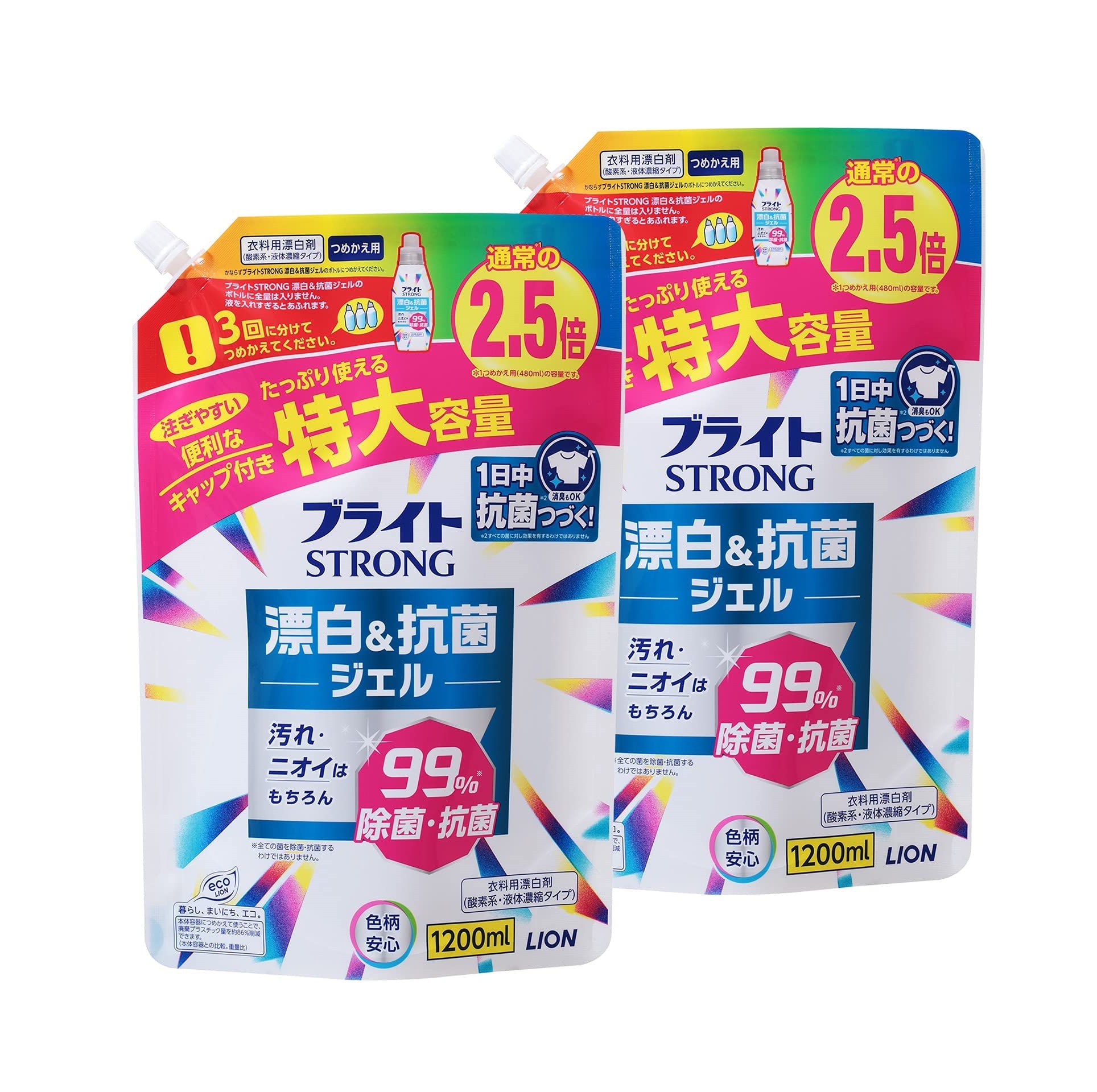 ライオン ブライトSTRONG 漂白＆抗菌ジェル 8100000014570