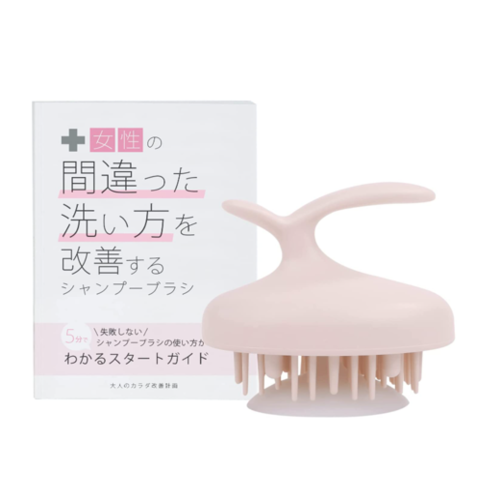 髪美人育成プロジェクト 女性の間違った洗い方を改善するシャンプーブラシ 366