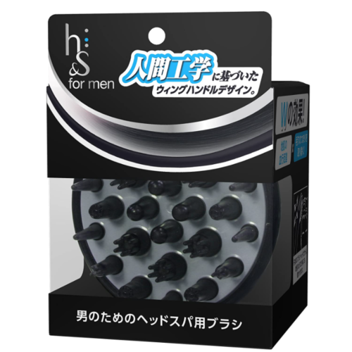 P&G h&s for men 男のためのヘッドスパ用ブラシ 4902430548069