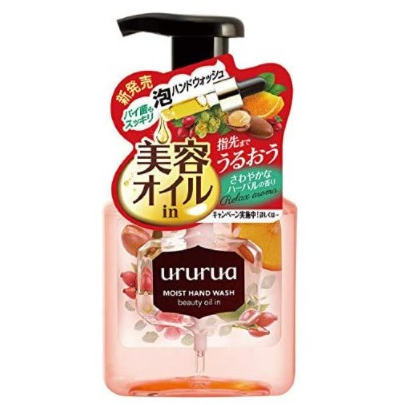 牛乳石鹸 ウルルア 美容オイルinハンドウォッシュ