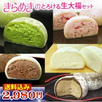 胡蝶庵 きらめきのとろける生大福セット 406218q12