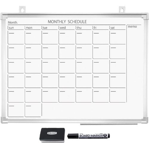 プラス ホワイトボード 壁掛け カレンダー PWK-0604SSC 428407