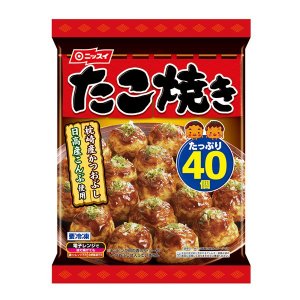 ニッスイ 冷凍たこ焼き 40個入り