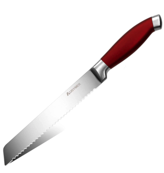 AUGYMER パン切り包丁 刃渡り20cm