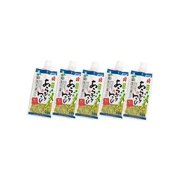 わさびのマルイ 味付あらぎりわさび 150g×5本セット