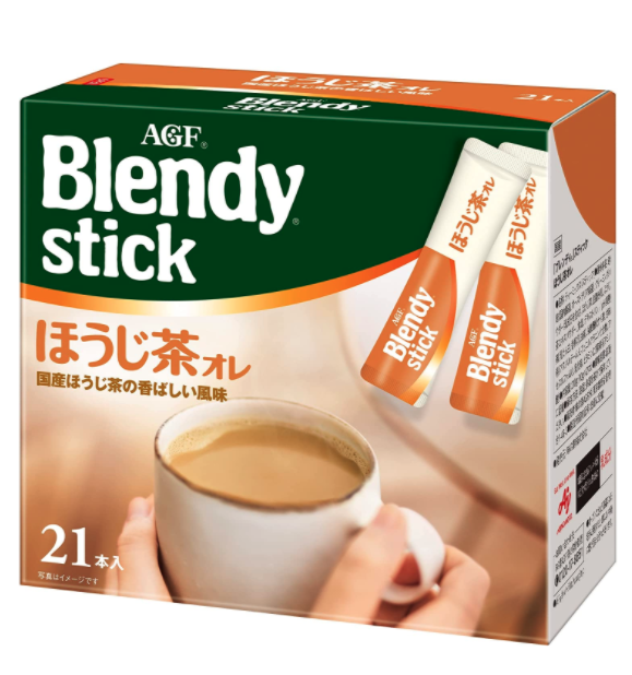 AGF ブレンディ スティック ほうじ茶オレ 21本×3箱