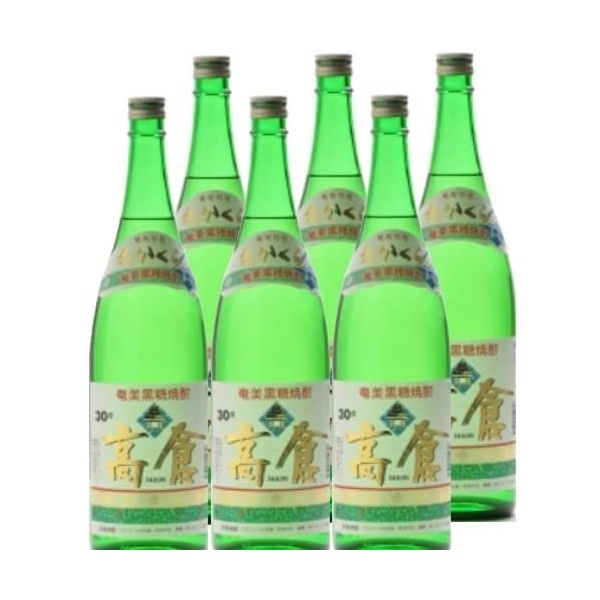 奄美大島酒造 黒糖焼酎 高倉 1800ml×6本