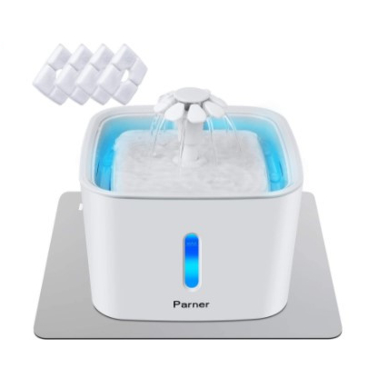 parner フラワー自動猫給水器