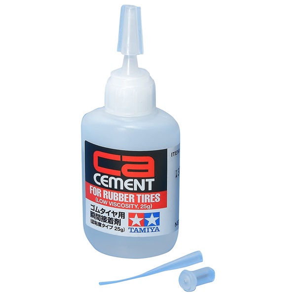 タミヤ（TAMIYA） OPパーツ ゴムタイヤ用 瞬間接着剤 25g