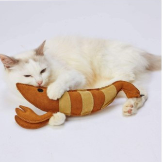 Petio（ペティオ） けりぐるみ タフレザー 最強のエビ W26497 4903588264979