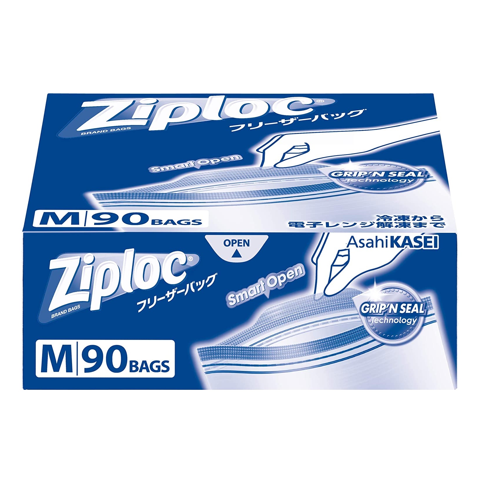 Ziploc（ジップロック） フリーザーバッグ M