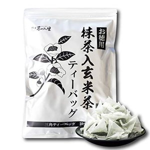 茶つみの里 抹茶入り玄米茶 お徳用ティーバッグ 2.5g×100個入