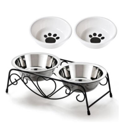 SuperSunny ペットボウルスタンドセット 4589799230417