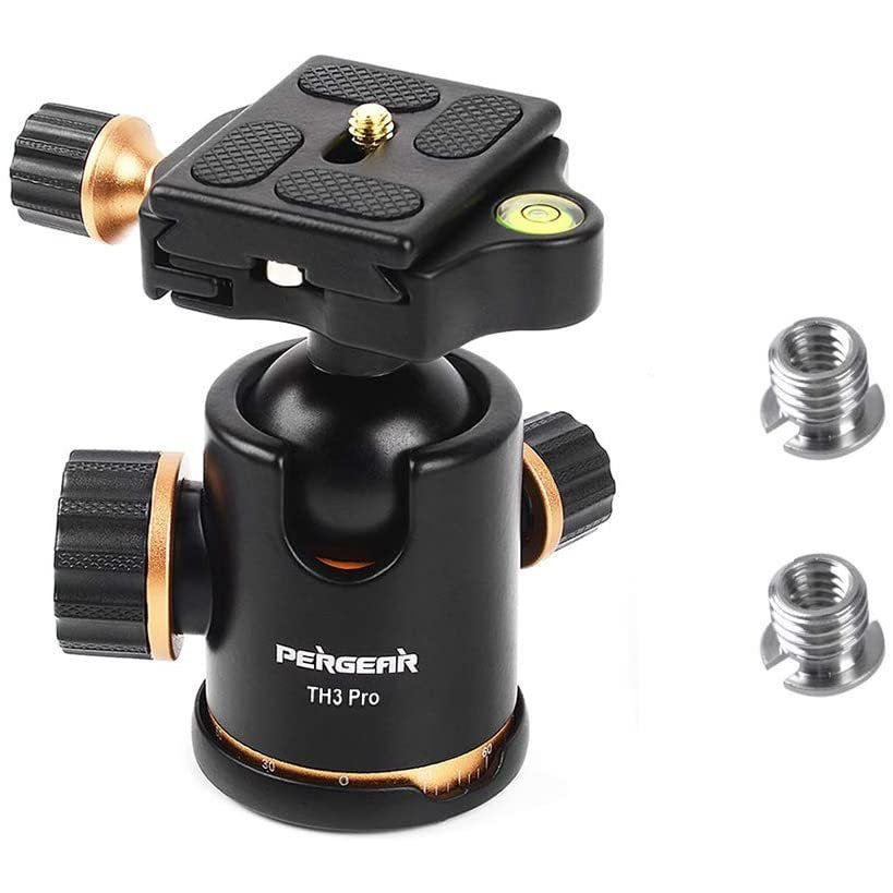 PERGEAR 360°流体回転三脚雲台 TH3-PRO