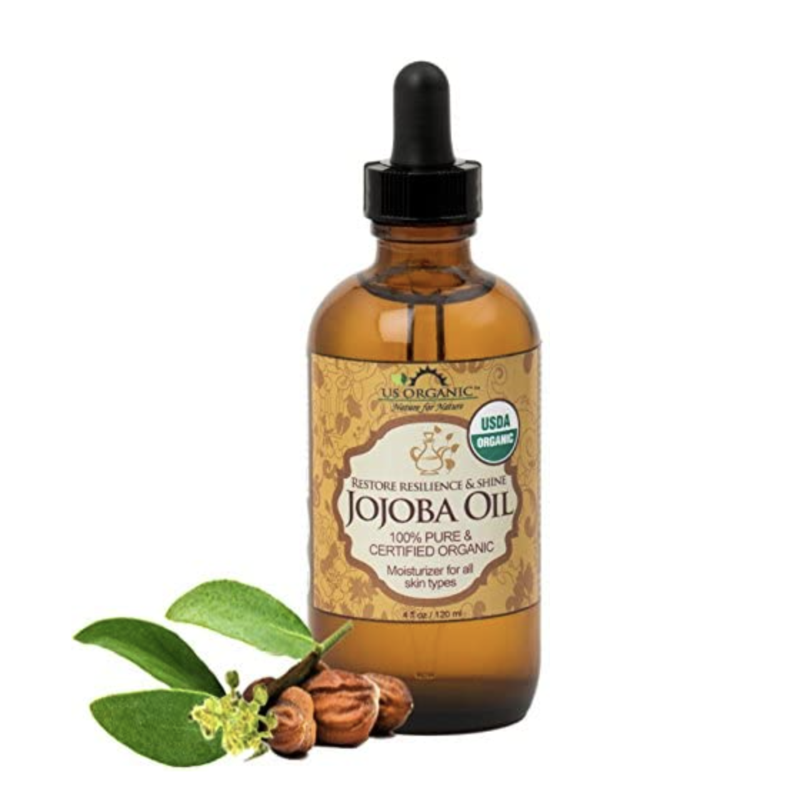 US Organic オーガニックホホバオイル（ゴールデン）