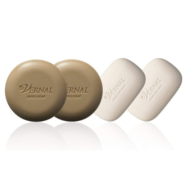 VERNAL（ヴァーナル） ベーシック石鹸4個セット（アンクソープ2個・センシティブザイフ2個） 552205838