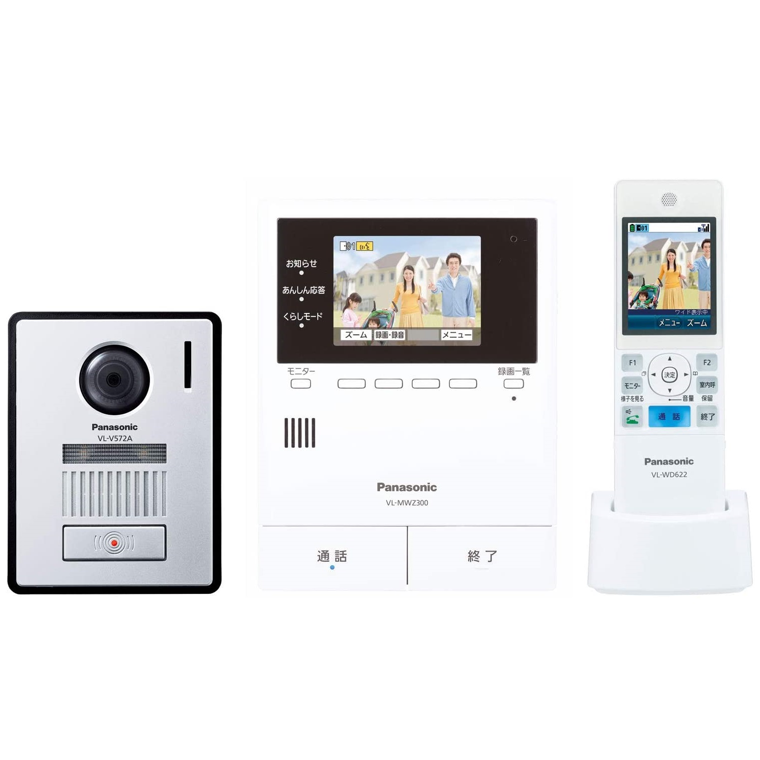 Panasonic（パナソニック） テレビドアホン VL-SWZ300KF