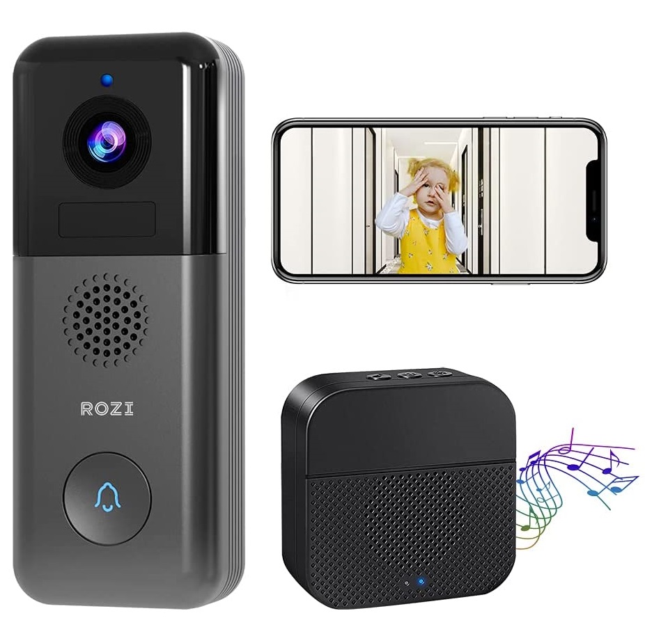 ROZI ドアホンインターホン ‎2K
