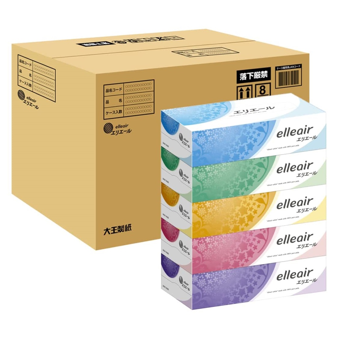 大王製紙 エリエールティシュー 4902011713619