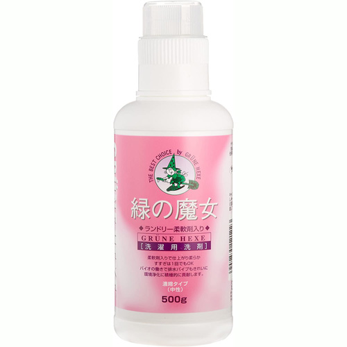 緑の魔女 ランドリー 柔軟剤入り洗剤 4902875121223