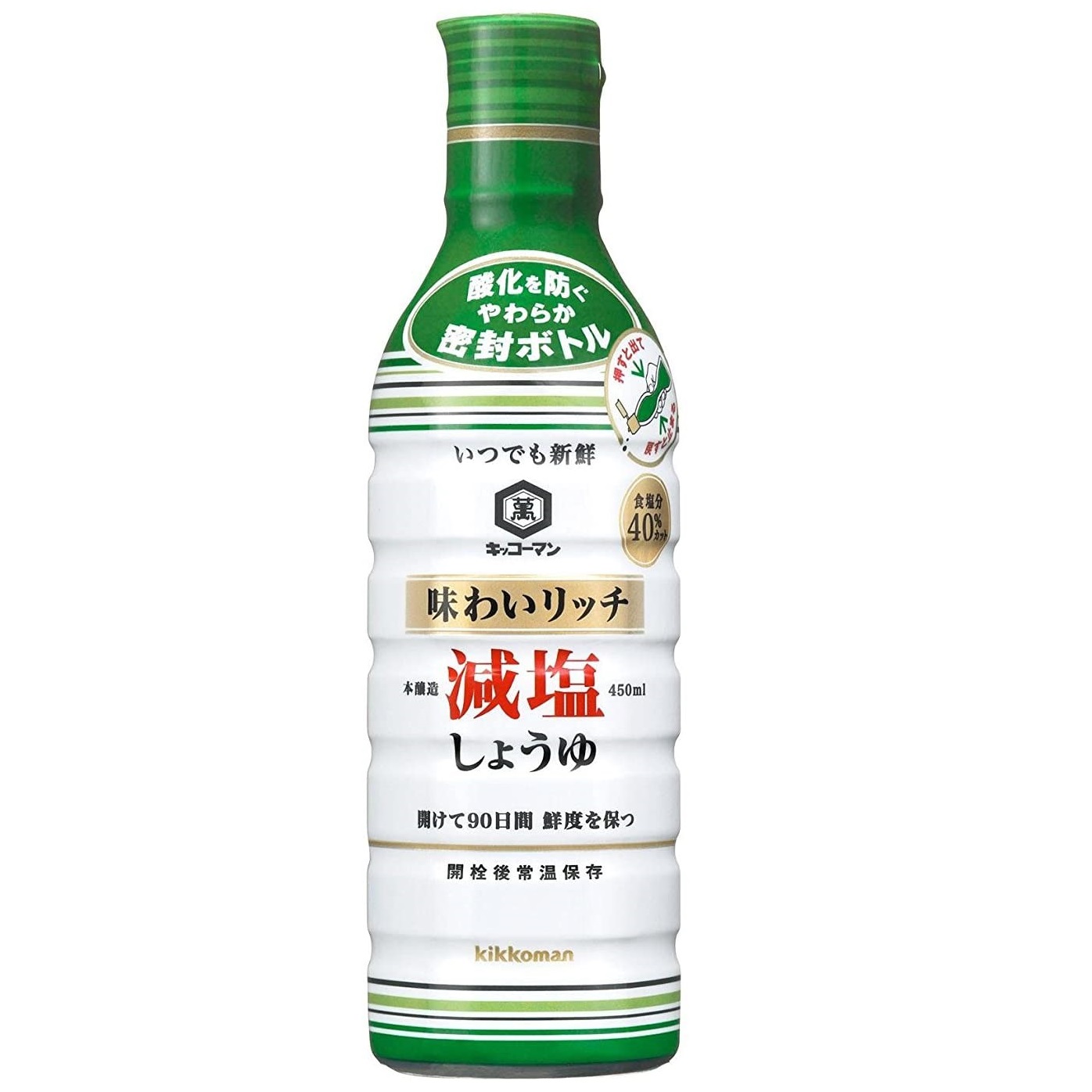 キッコーマン 味わいリッチ減塩しょうゆ 4901515122514