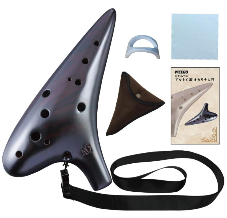 WEEGU オカリナ 陶器製 AC調 入門セット