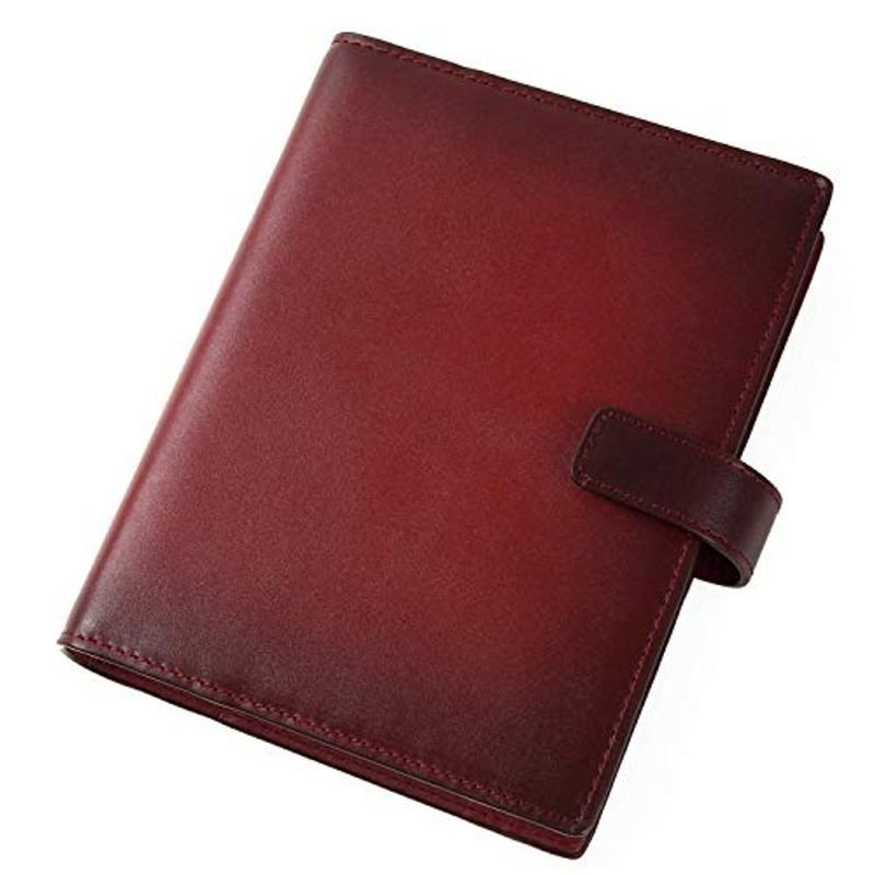 ラファエロ Raffaello ダ・ヴィンチが愛したスフマート染色のシステム手帳 notebook-pocket-handdyeing-nevia