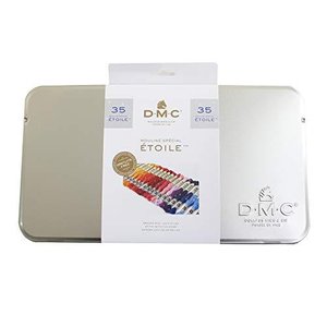 DMC ETOILE エトワール 25番 刺しゅう糸 ボックス缶セット 35色 DMC617BJ