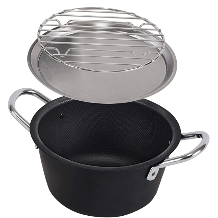 アーネスト 天ぷら鍋 3点セット 燕三条製 A-77360