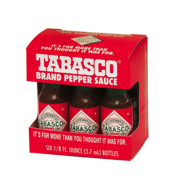 日本珈琲貿易 タバスコ ミニボトル 3.7ml×6本