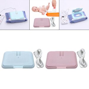 STKショップ 赤ちゃん用電気おしりふきウォーマーUSBおしりふきヒーター 2個入り