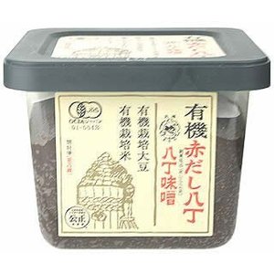 まるや 八丁味噌有機赤だし八丁味噌 500ｇ