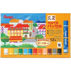 ぺんてる パッセル12色 GHPAR12
