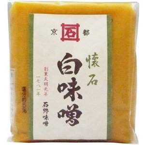 石野味噌 懐石白みそ 500g