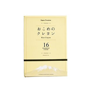 mizuiro おこめのクレヨン スタンダード 16色セット ST-RICE02