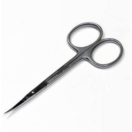 ゾーリンゲン アクシオン ステンレス製ロングハンドル眉毛/甘皮ハサミ 高級スモーク仕上げ slg009191fba