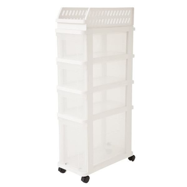 木本化学工業 すきまストッカー 4段