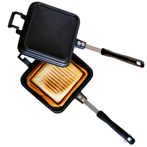 アイリスオーヤマ 具だくさんホットサンドメーカー 直火 シングル GHS-S