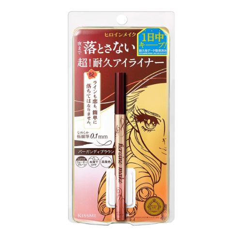 ヒロインメイク プライムリキッドアイライナー リッチキープ 04 バーガンディブラウン