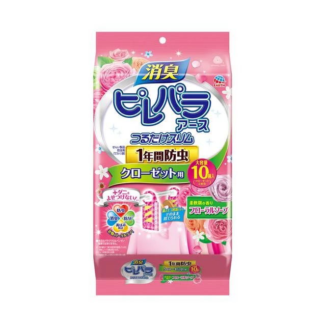 ピレパラアース つるだけスリム フローラルソープの香り 4901080575913