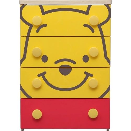 アイリスオーヤマ キャラクターチェスト 4段